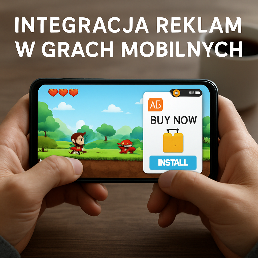 Integracja reklam w grach mobilnych